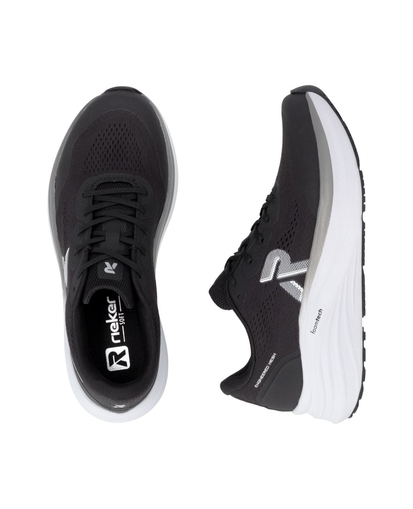 Rieker-Sneaker-Low-U4102-schwarz