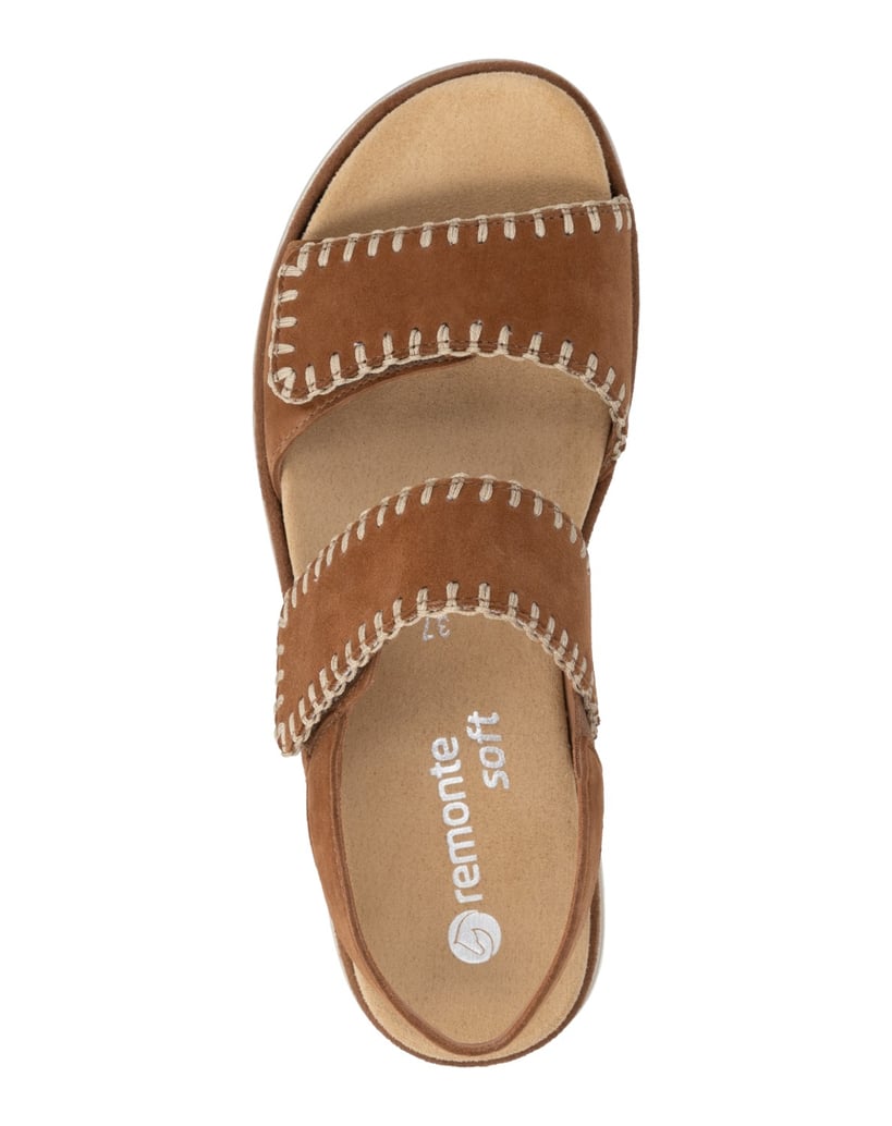 Remonte-Riemchensandalen-D3P50-braun