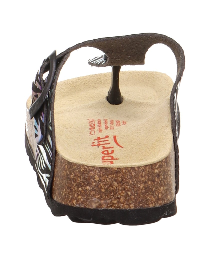 Superfit-Tieffußbett-Pantolette-FUSSBETTPANTOFFEL-schwarz