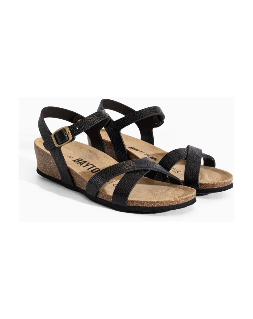 Bayton-Leather-women-sandals-CANBERRA-schwarz