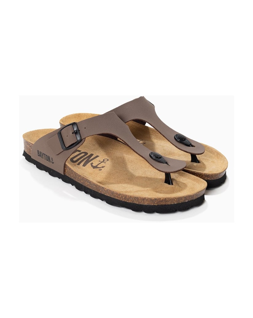 Bayton-Flip-flops-men-Mercure-taupe