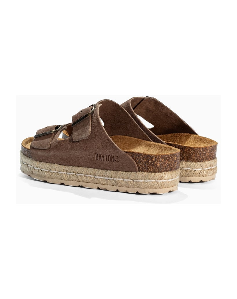 Bayton-Sandalen-WILDLEDER-Damen-ALCEE-beige