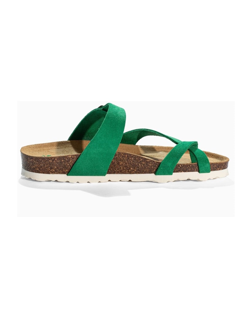 Bayton-Sandalen-WILDLEDER-Damen-DIANE-grün
