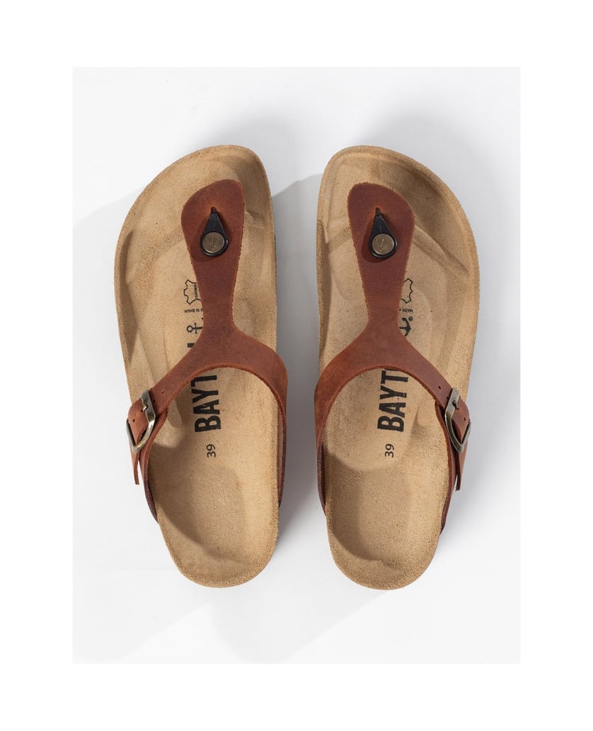 Bayton-Flip-Flops-Leder-Damen-MERCURE-braun