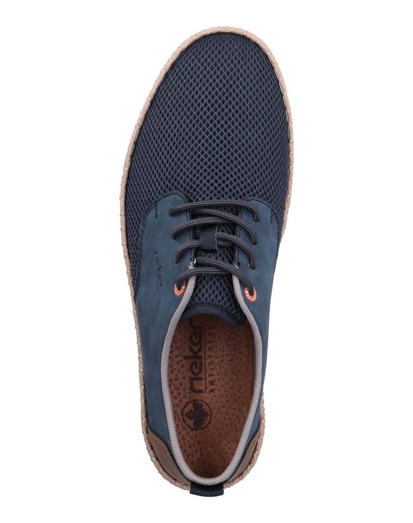 Rieker-Schnürschuhe-B2648-blau