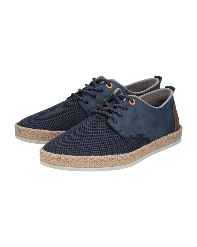 Rieker-Schnürschuhe-B2648-blau