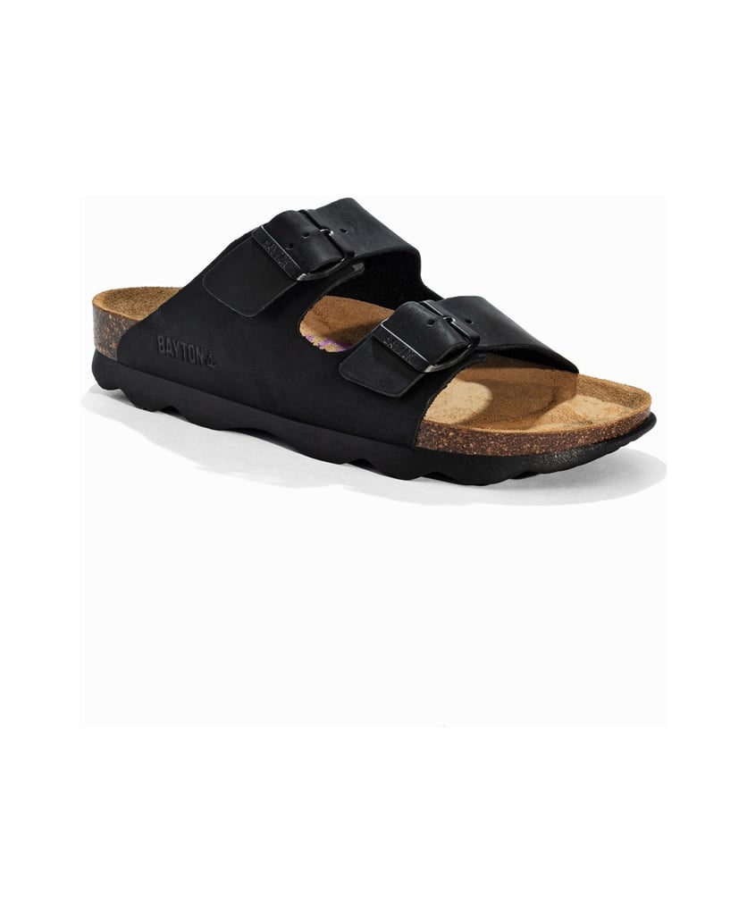 Bayton-Ledersandalen-für-Damen-ATLAS-schwarz