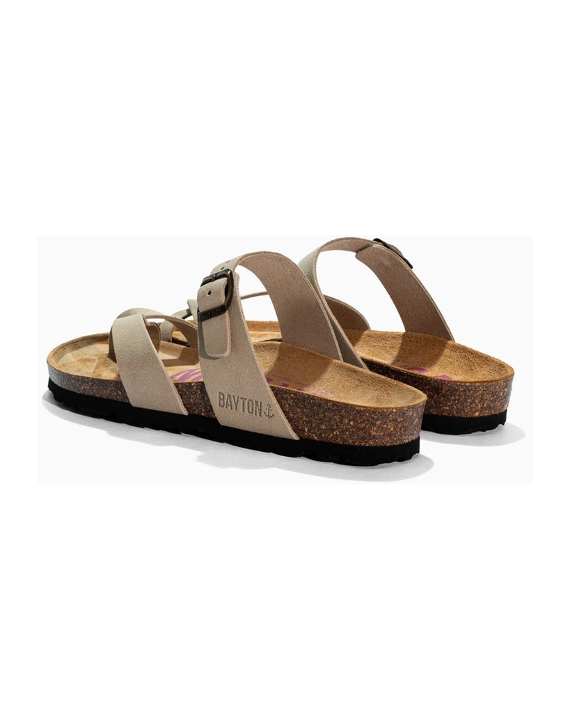 Bayton-Sandalen-WILDLEDER-Damen-DIANE-beige