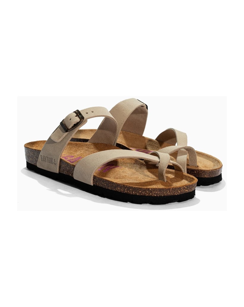 Bayton-Sandalen-WILDLEDER-Damen-DIANE-beige