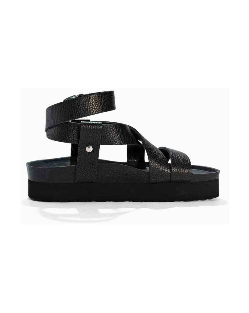 Bayton-Ledersandalen-für-Damen-MYKONOS-schwarz