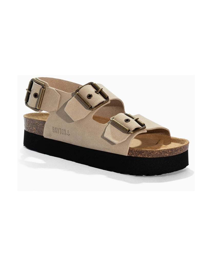 Bayton-Sandalen-WILDLEDER-Damen-ROSA-beige