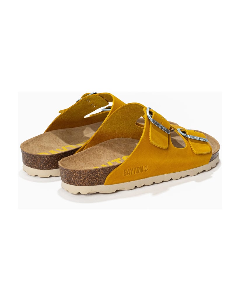 Bayton-Leather-mules-women-Atlas-gelb