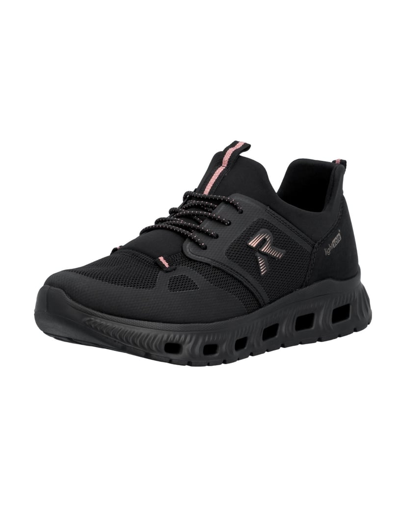 Rieker-Slipper-M6078-schwarz