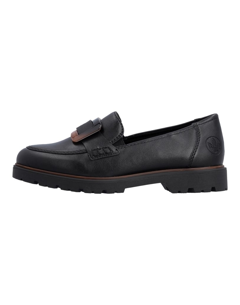 Rieker-Loafer-45553-schwarz