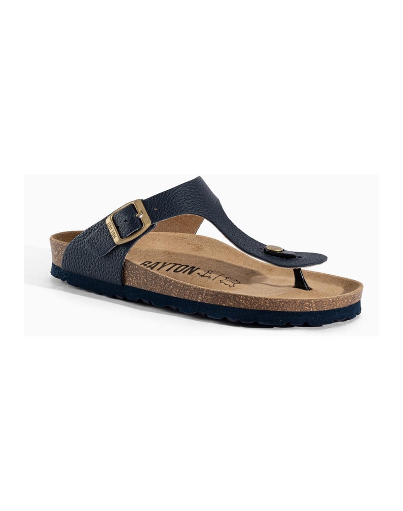 Bayton-Flip-Flops-Leder-Damen-MERCURE-navy