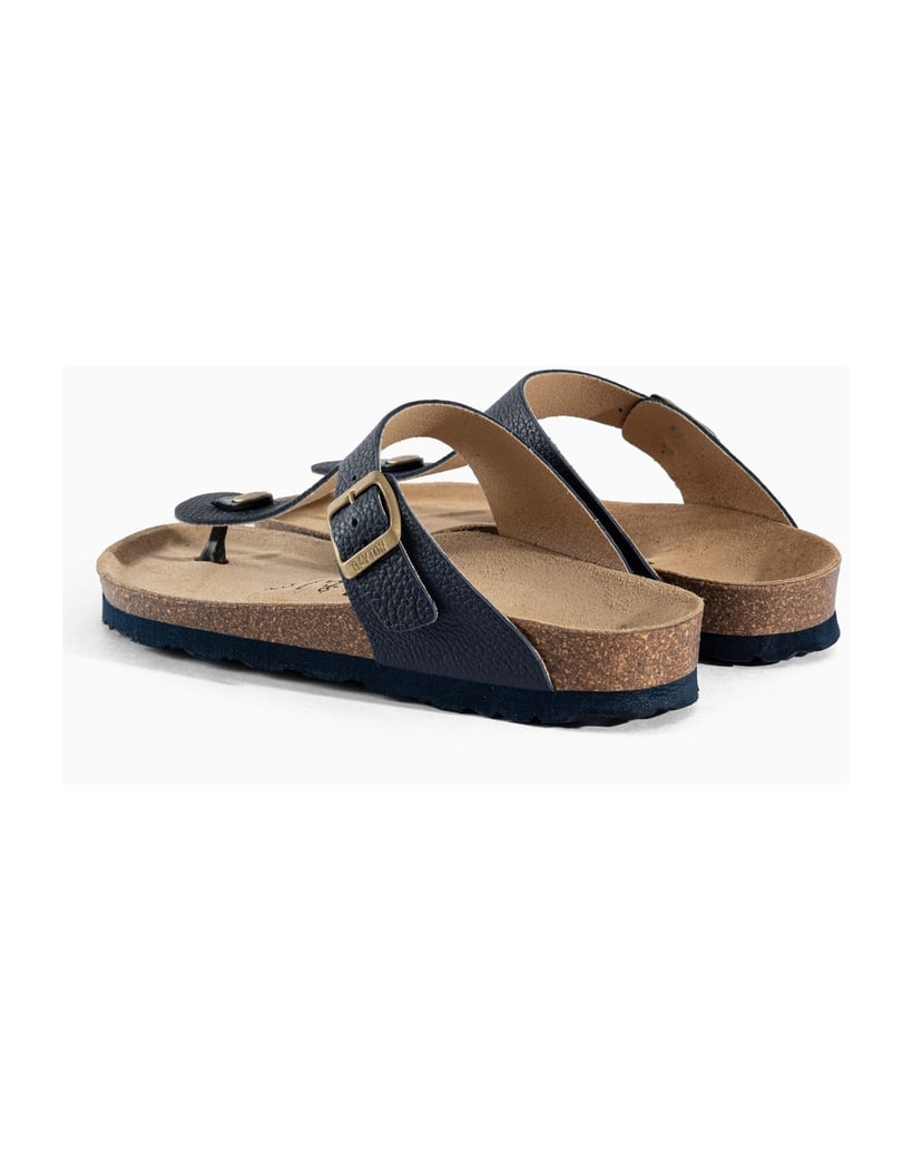 Bayton-Flip-Flops-Leder-Damen-MERCURE-navy