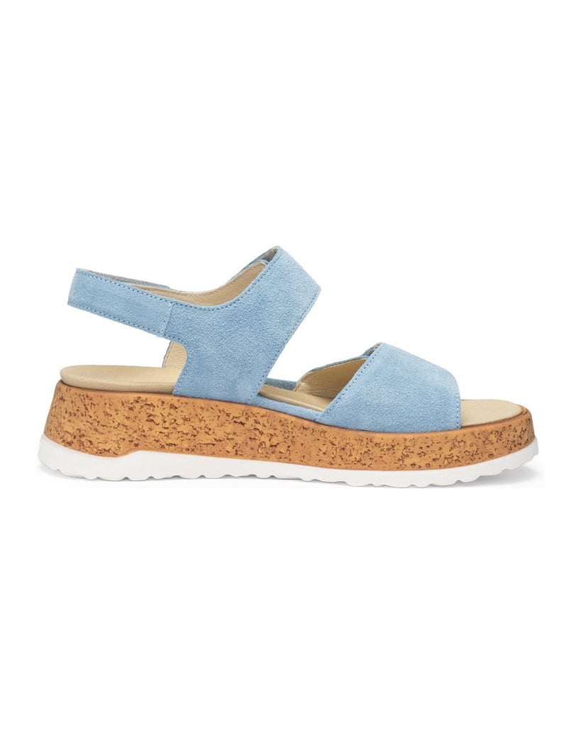 VITAFORM-Veloursleder-Sandaletten-hellblau