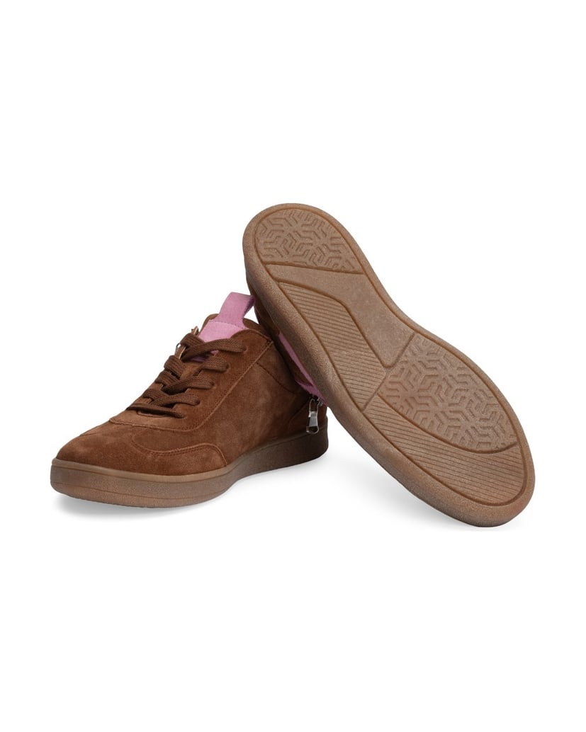 VITAFORM-Veloursleder-Sneaker-braun