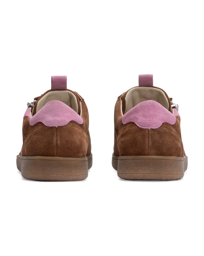 VITAFORM-Veloursleder-Sneaker-braun