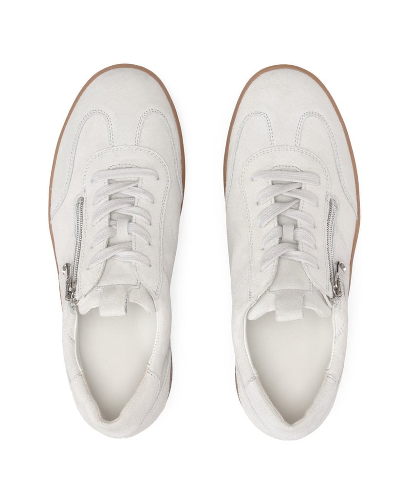 VITAFORM-Veloursleder-Sneaker-off-white