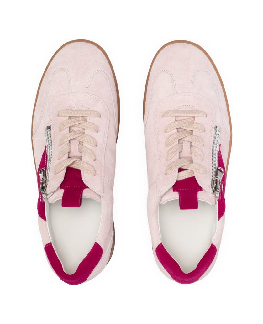 VITAFORM-Veloursleder-Sneaker-pink