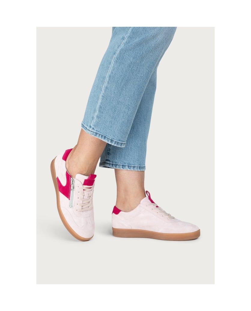 VITAFORM-Veloursleder-Sneaker-pink