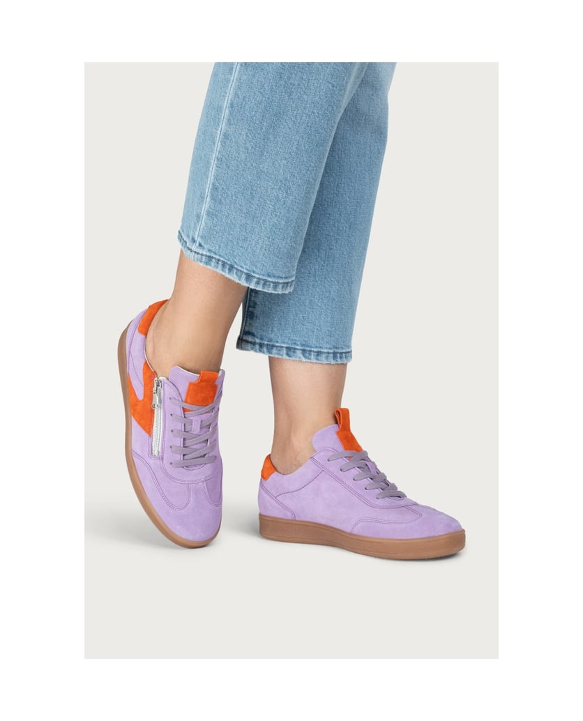 VITAFORM-Veloursleder-Sneaker-lavendel