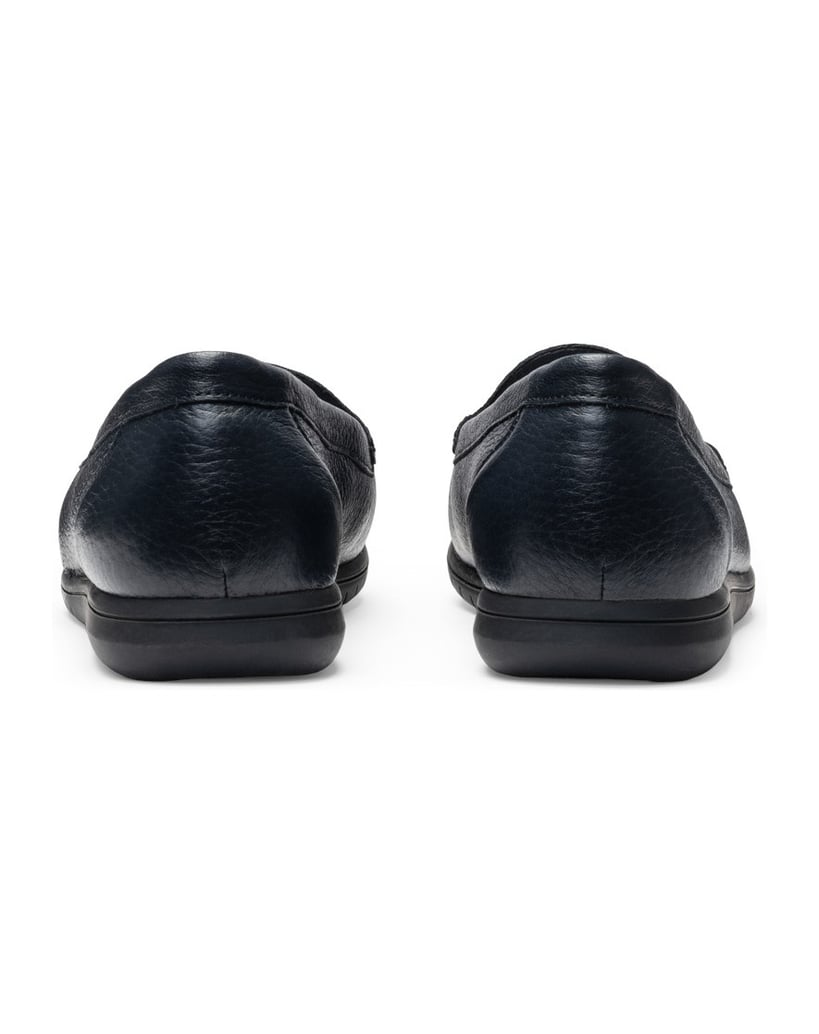 VITAFORM-Hirschleder-Slipper-navy