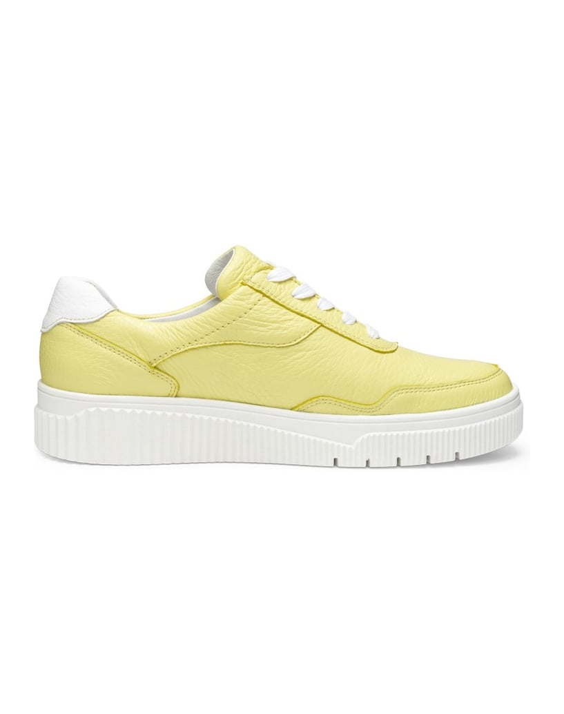 VITAFORM-Hirschleder-Sneaker-gelb