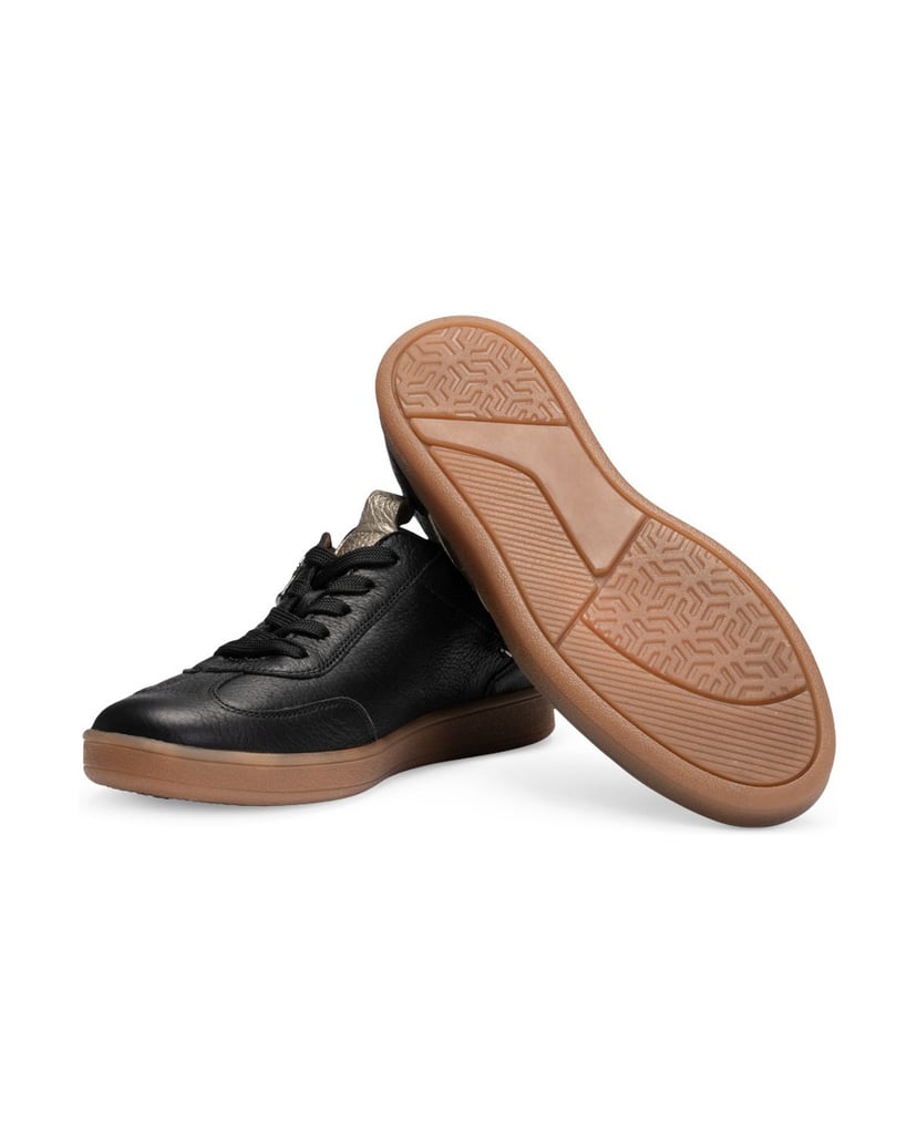 VITAFORM-Hirschleder-Sneaker-schwarz