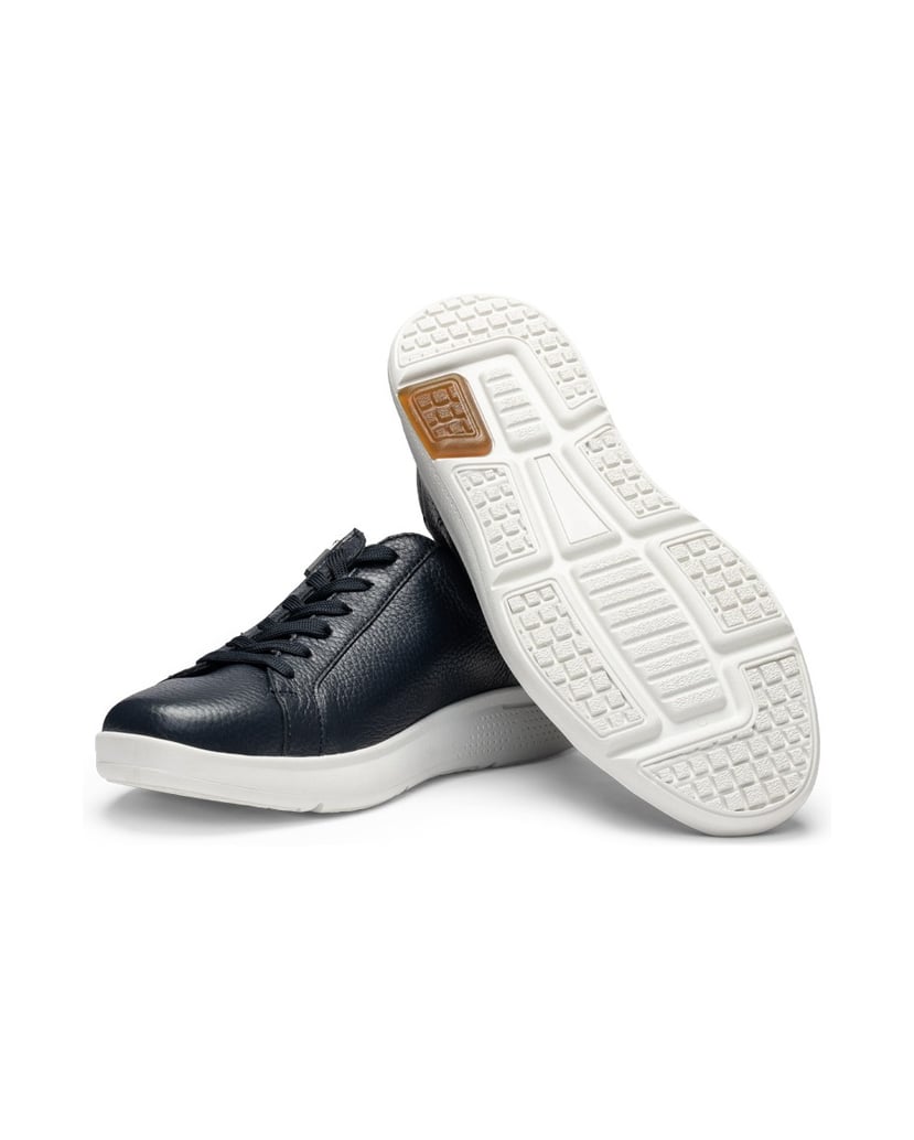 VITAFORM-Hirschleder-Sneaker-navy