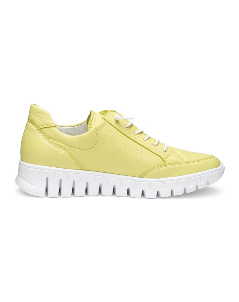 VITAFORM-Hirschleder-Sneaker-gelb