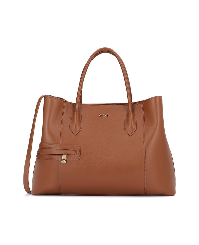 Kazar-Brown-leather-tote-bag-hnedá