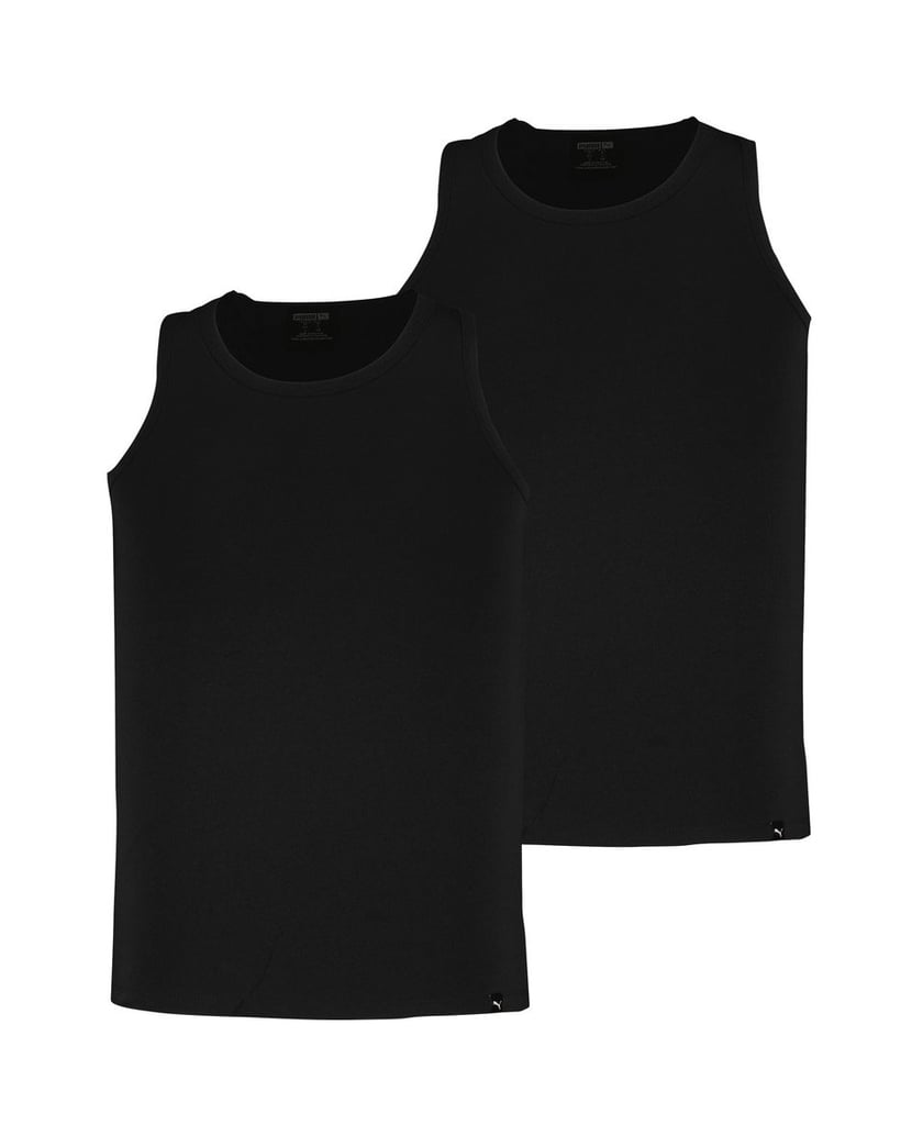 Puma-Herren-Unterhemd-2er-Pack-Tank-Top-2P-schwarz