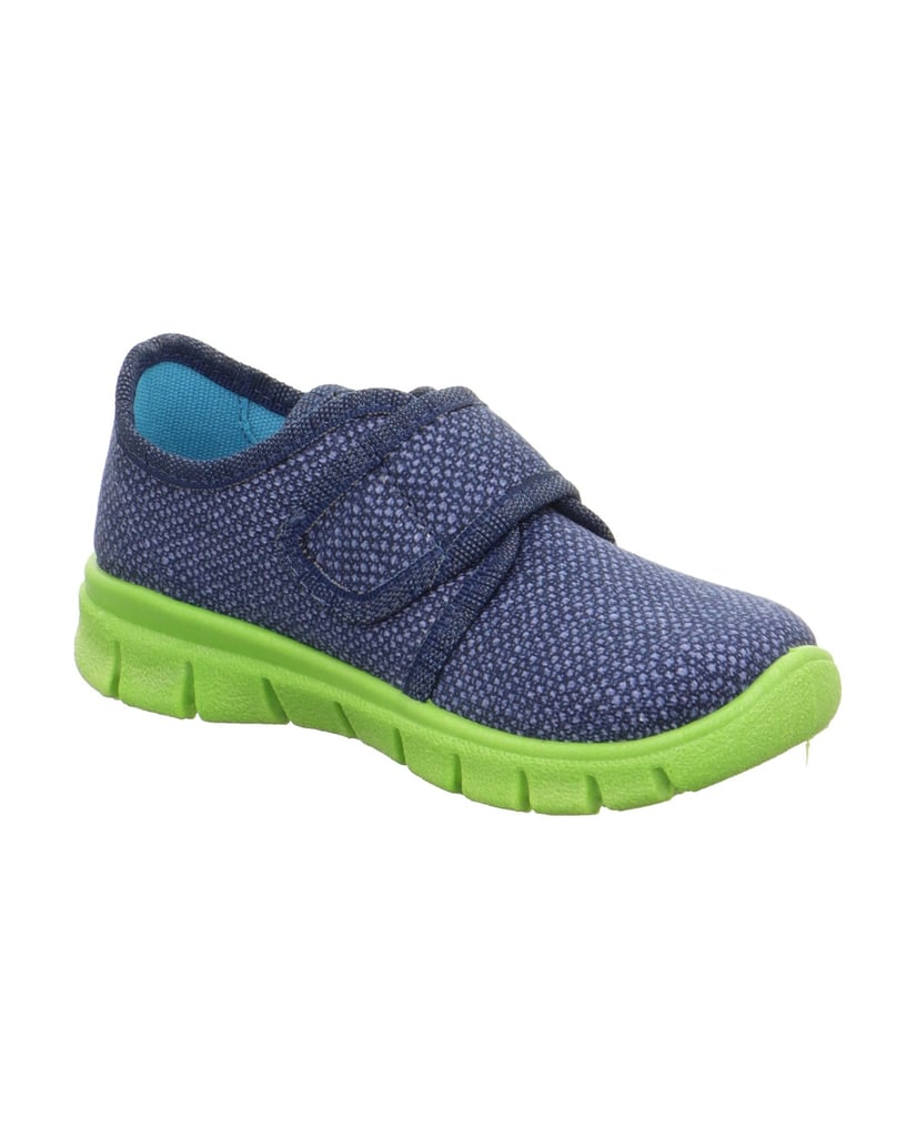 Superfit-Geschlossener-Hausschuh-BOBBY-blau