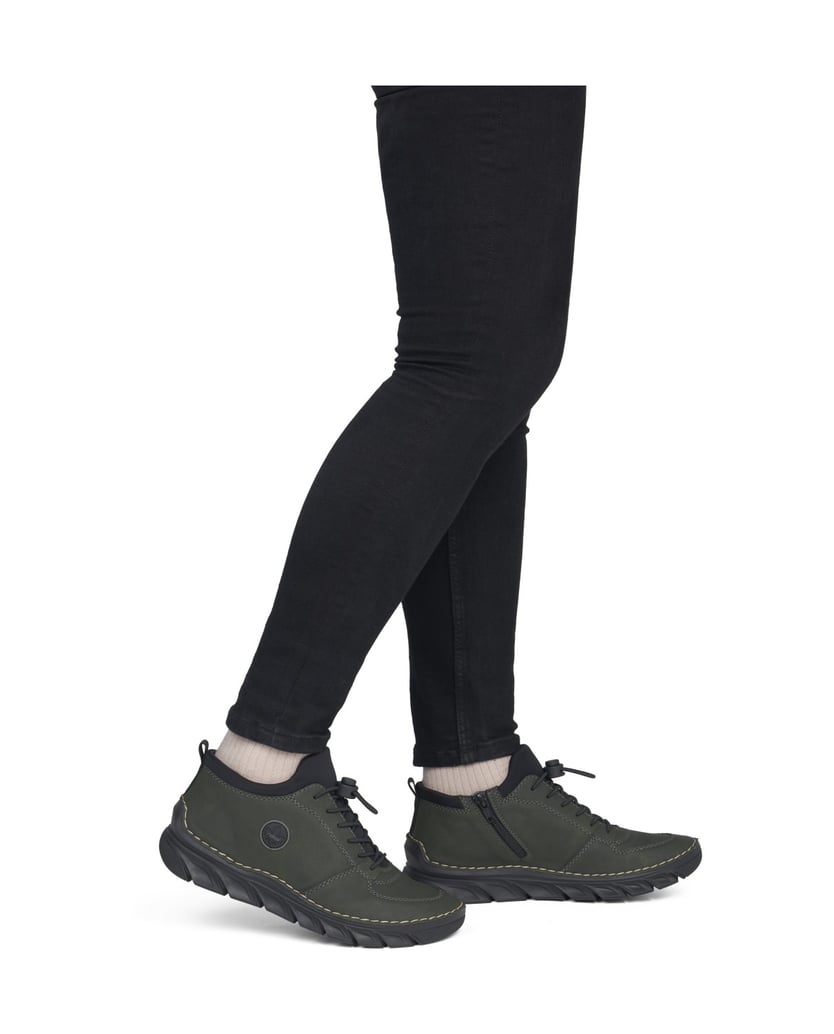 Rieker-Krátke-čižmy-55071-zelená