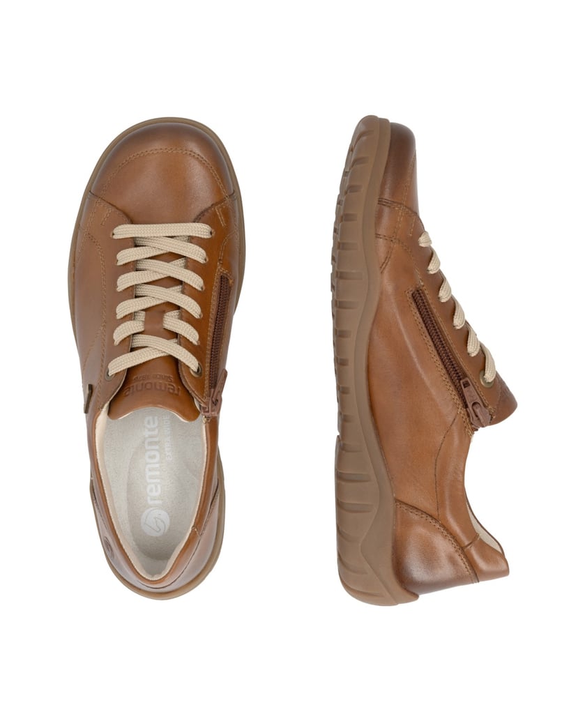 Remonte-Schnürschuhe-D3T00-braun
