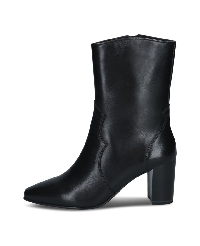 Caprice-členková-čižma-čierna
