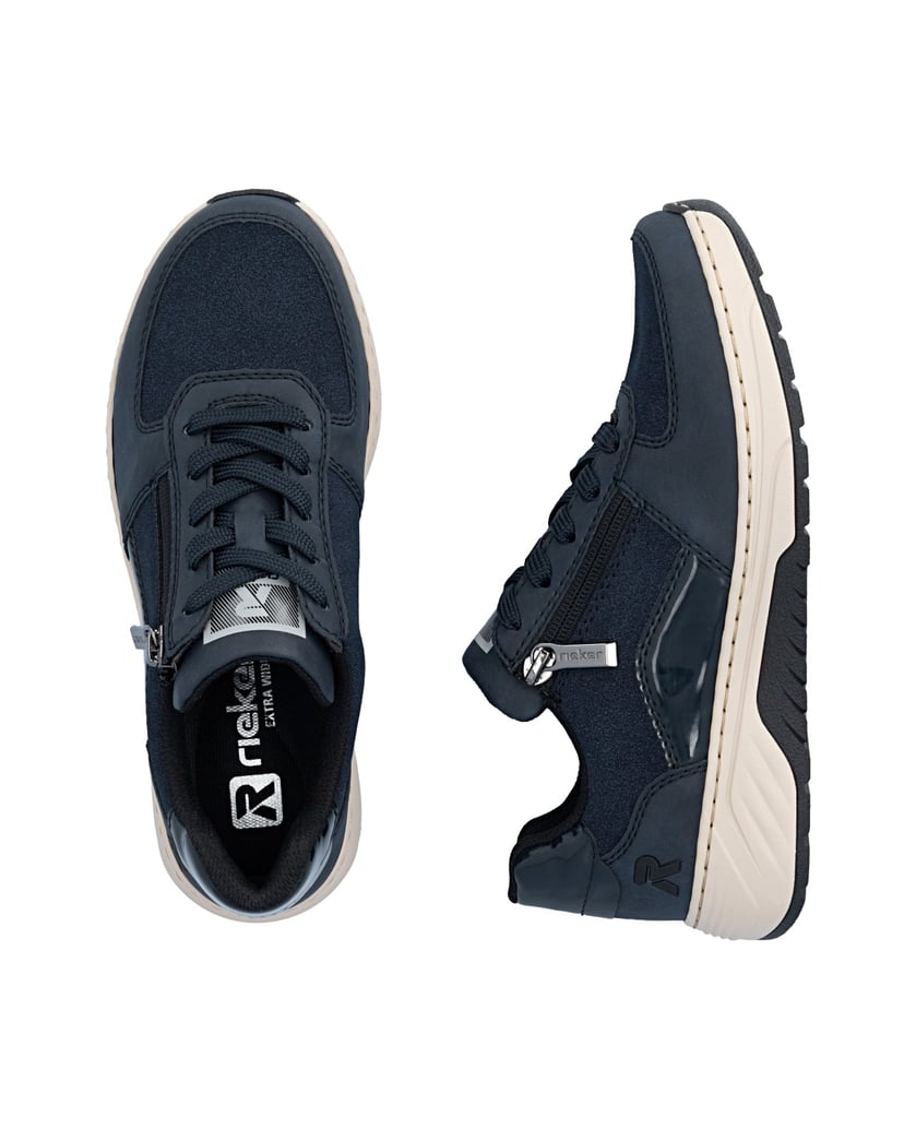 Rieker-Sneaker-Low-53101-blau