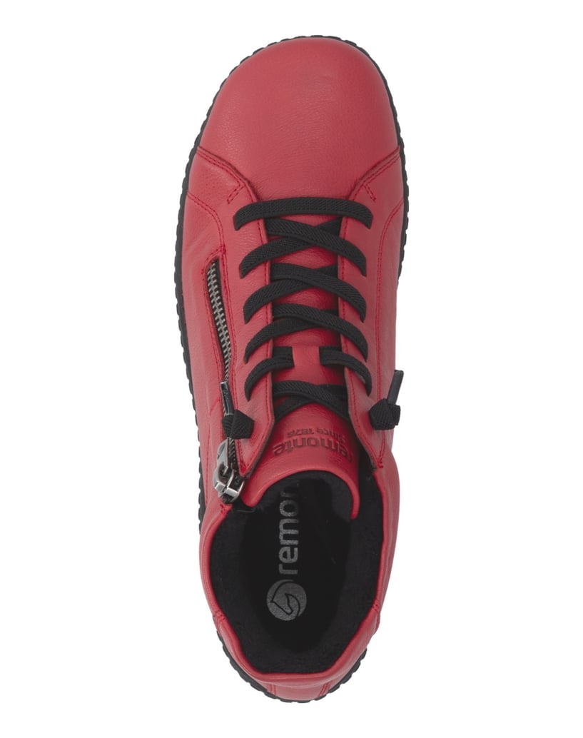 Remonte-Krátke-čižmy-R1455-červená