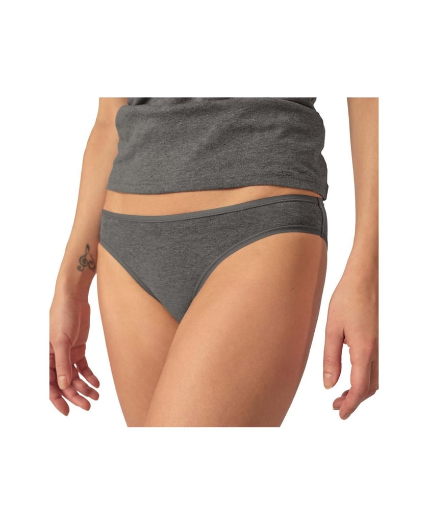Skiny-Damen-Slip-2er-Pack-Advantage-Cotton-Stretch-Bikini-Briefs-grau