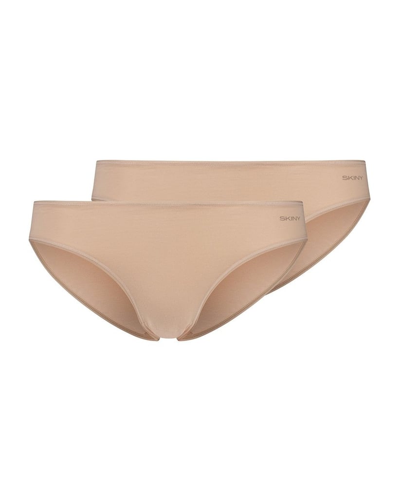 Skiny-Damen-Slip-2er-Pack-Advantage-Cotton-Stretch-Bikini-Briefs-schwarz