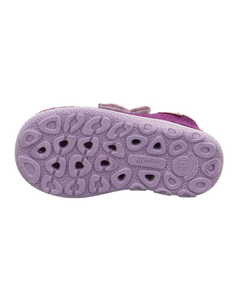 Superfit-Geschlossener-Hausschuh-HAPPY-OCTI-lila