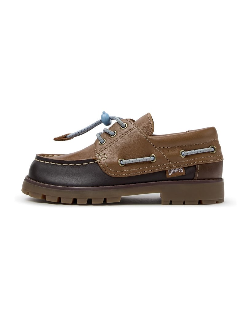 Camper-Schnürschuhe-Compas-Twins-braun