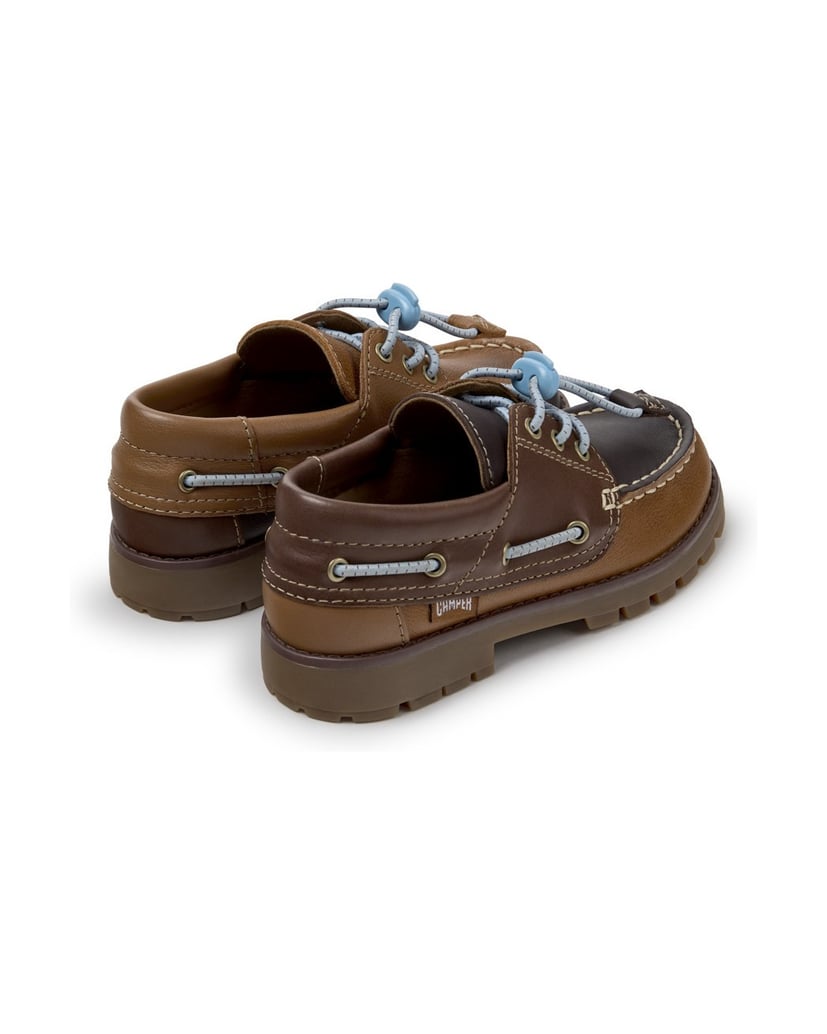 Camper-Schnürschuhe-Compas-Twins-braun