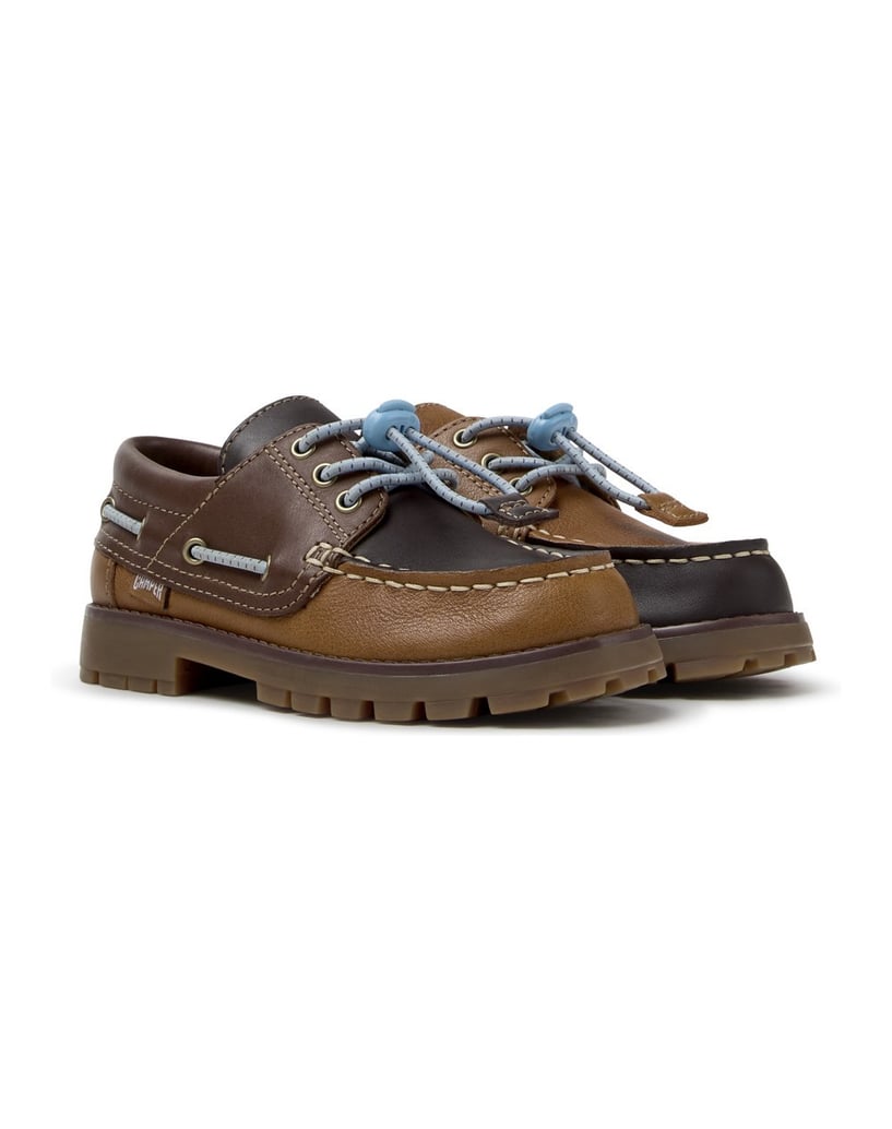 Camper-Schnürschuhe-Compas-Twins-braun