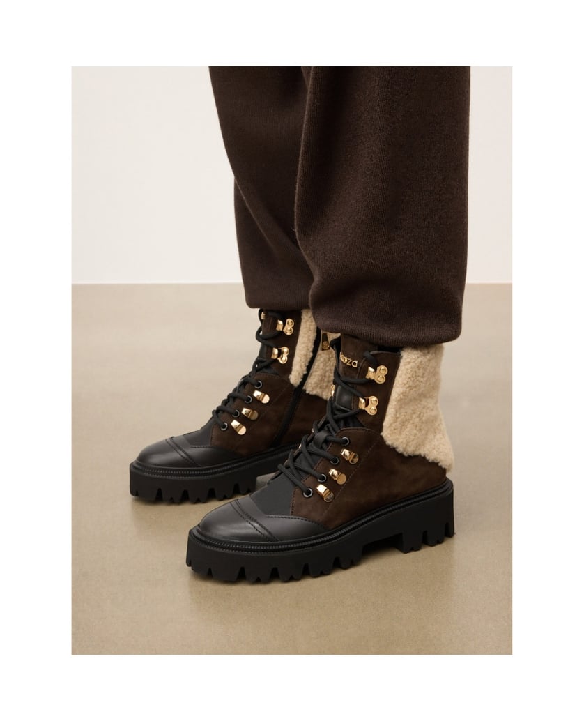 Kazar-Suede-boots-with-sheep's-wool-tmavá-hnedá