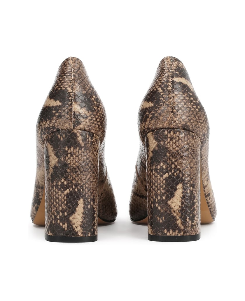 Kazar-Elegant-pumps-with-snake-leather-motif-béžová