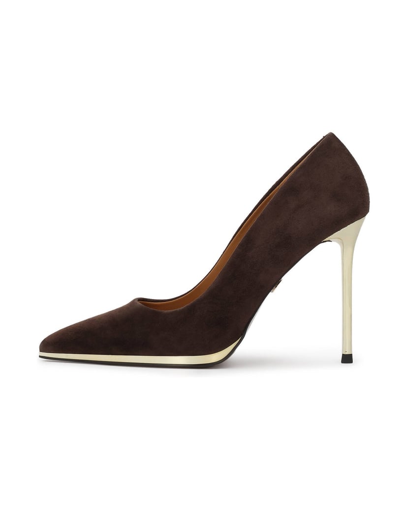 Kazar-Dark-brown-suede-pumps-with-metal-heel-tmavá-hnedá