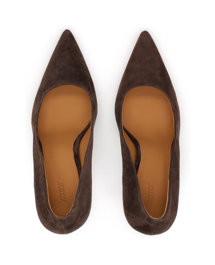 Kazar-Dark-brown-suede-pumps-with-metal-heel-tmavá-hnedá